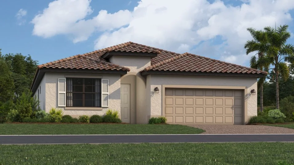 A Spanish-inspired exterior