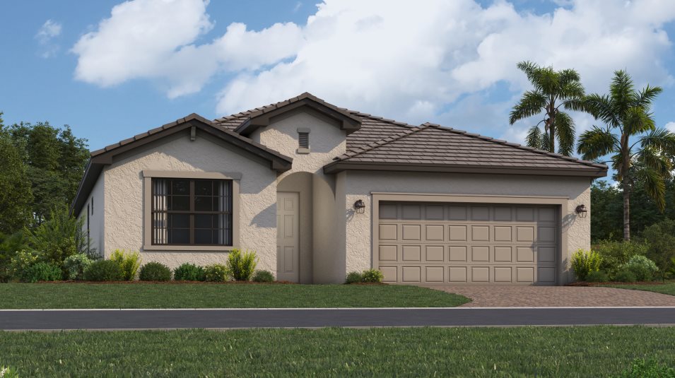 A ranch-inspired exterior