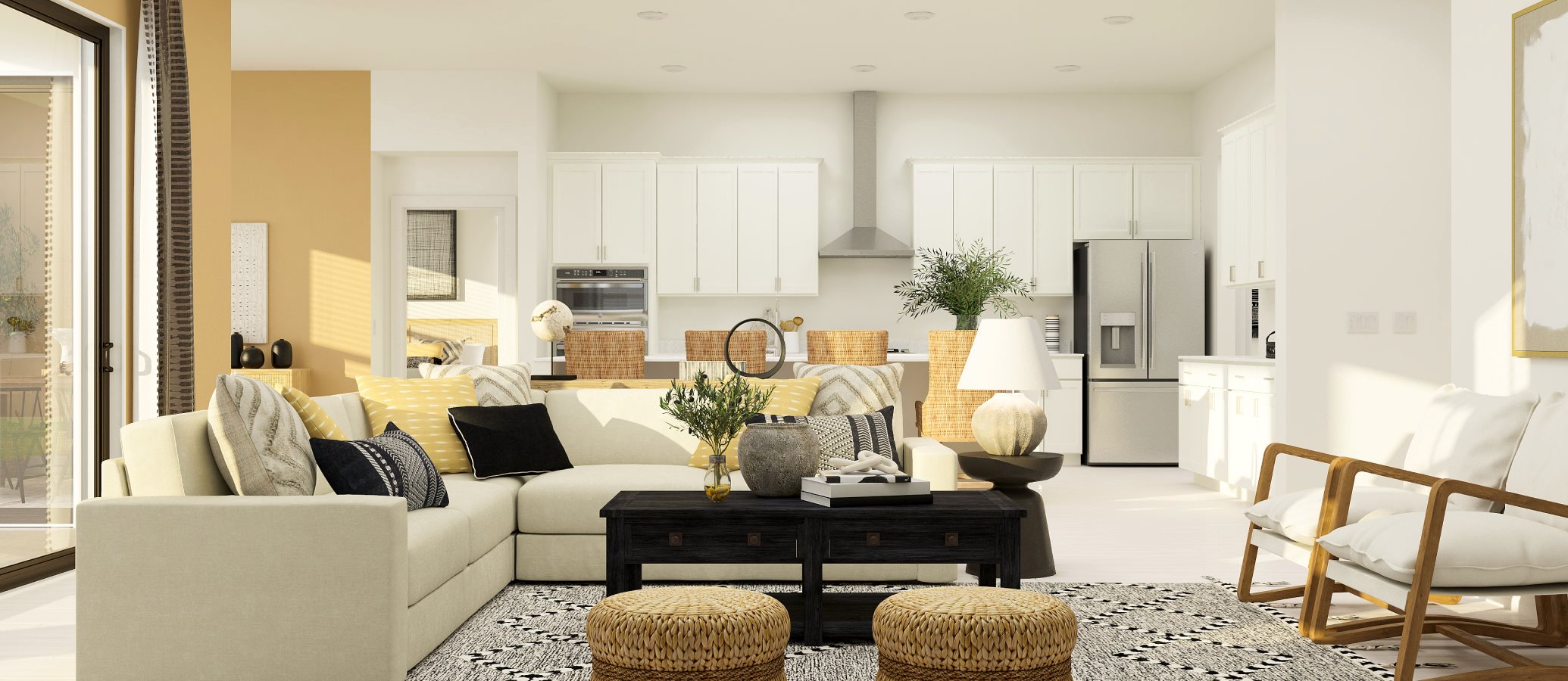 Whitney family room