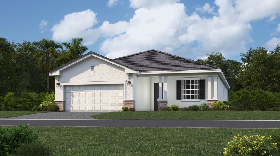 A ranch-inspired exterior