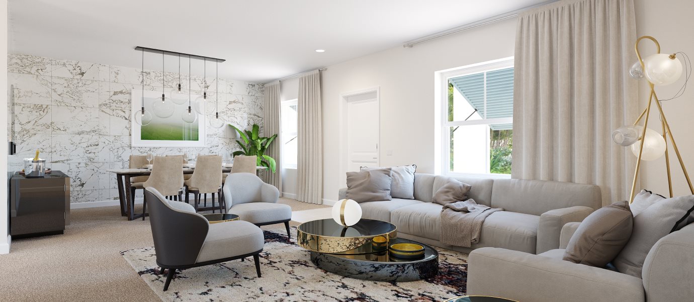 Edlin plan living room