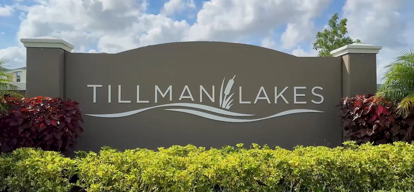 Tillman Lakes community monument