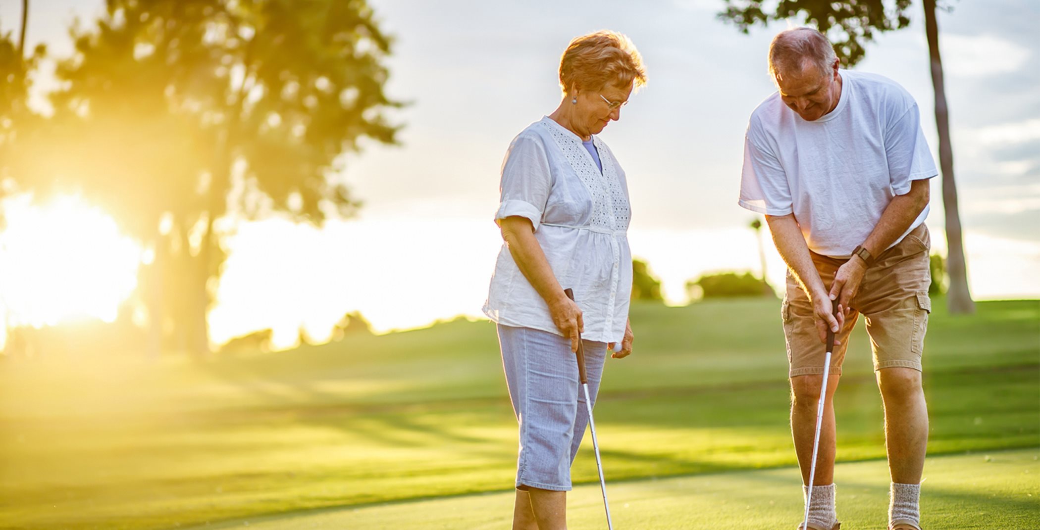 AA Couple Golf Lifestyle
