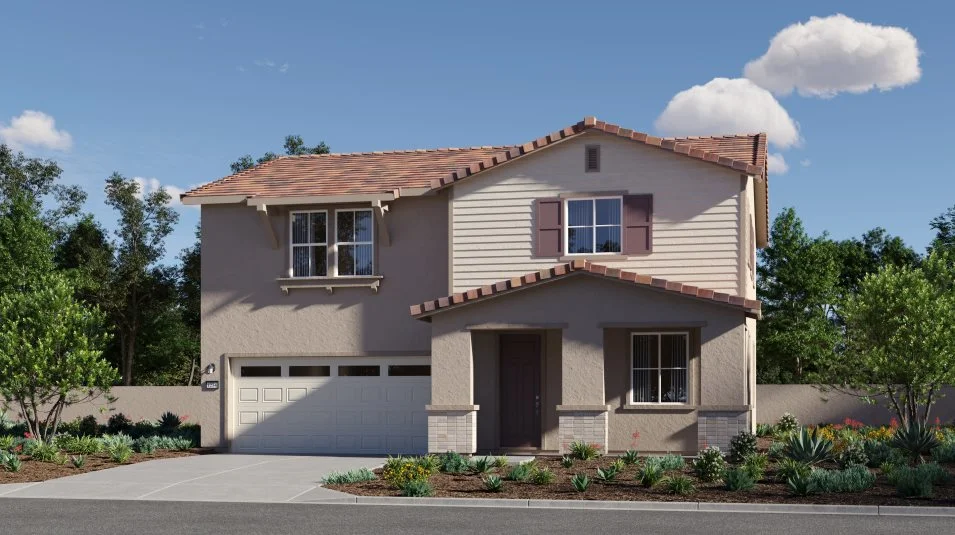 Residence 2 traditional exterior rendering