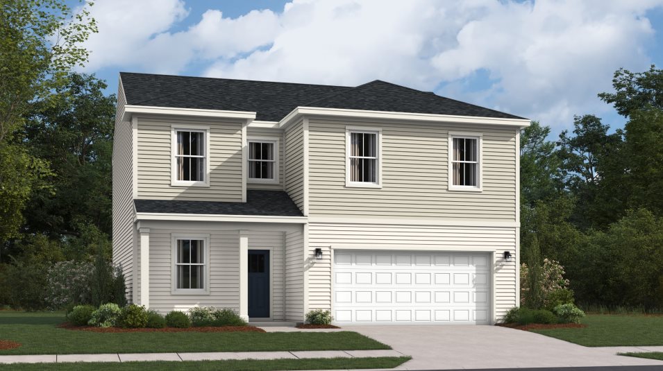 Charleston Basement Exterior Rendering Classic