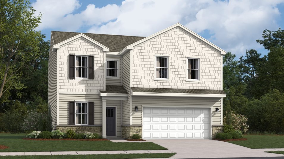 Charleston Basement Exterior Rendering Cottage
