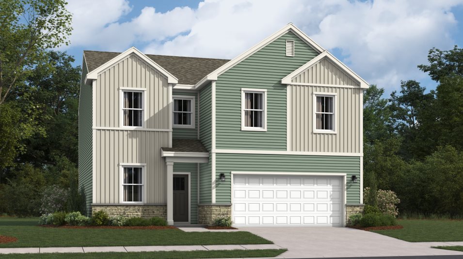 Charleston Basement Exterior Rendering Craftsman