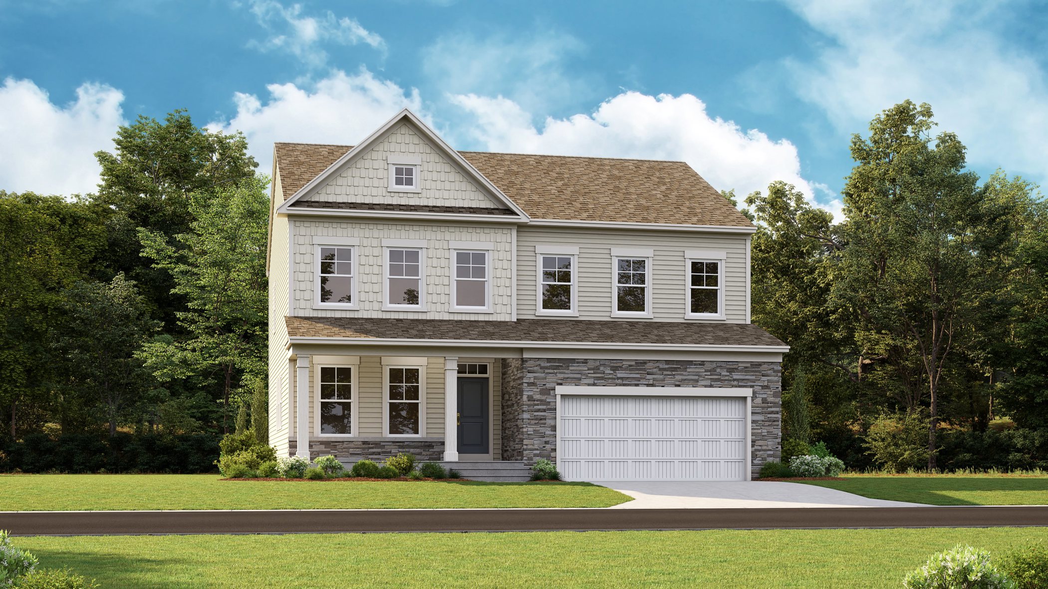 Norborne Glebe Single Family Collection Powell Cottage Stone CTT
