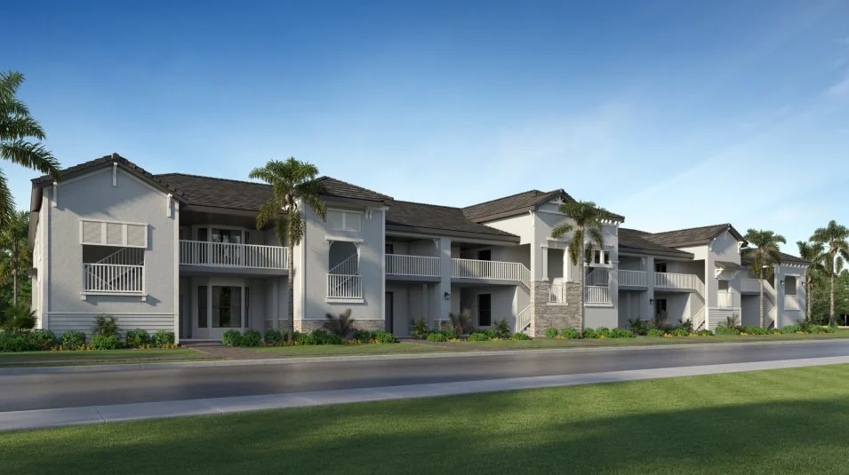 A contemporary coastal-inspired exterior 