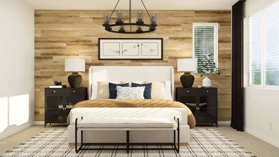 Residence 2 owners suite bedroom