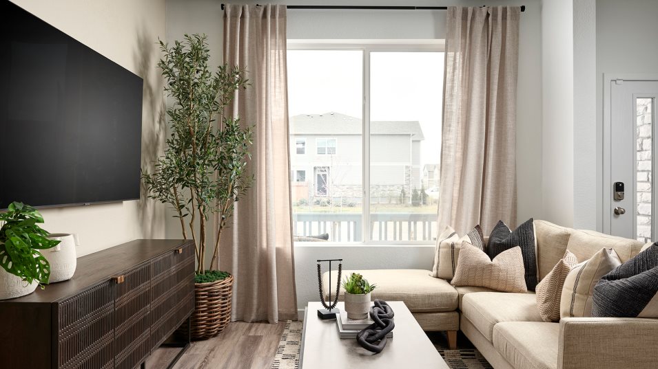 Plan 301 great room