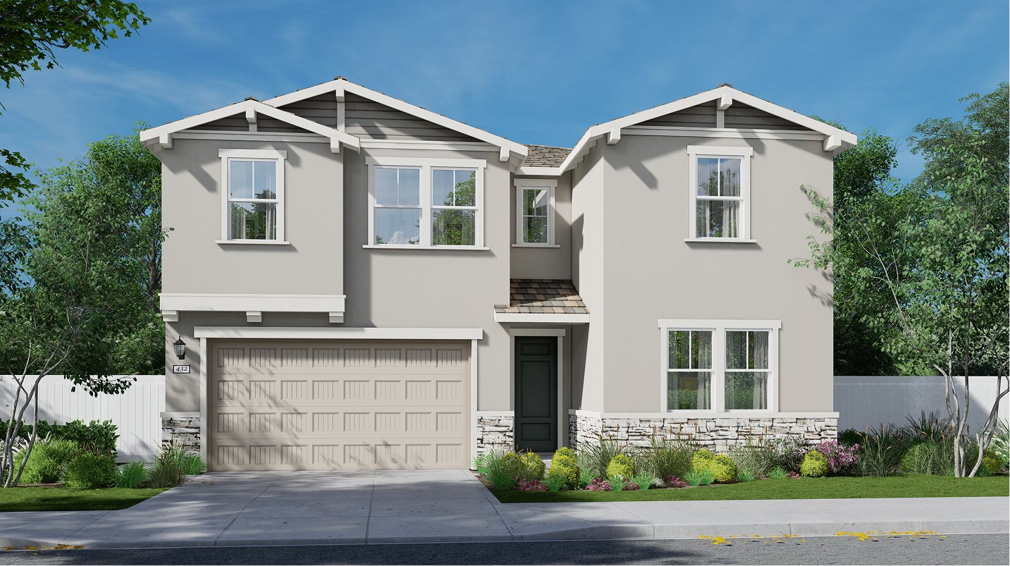 Exterior B – Craftsman home
