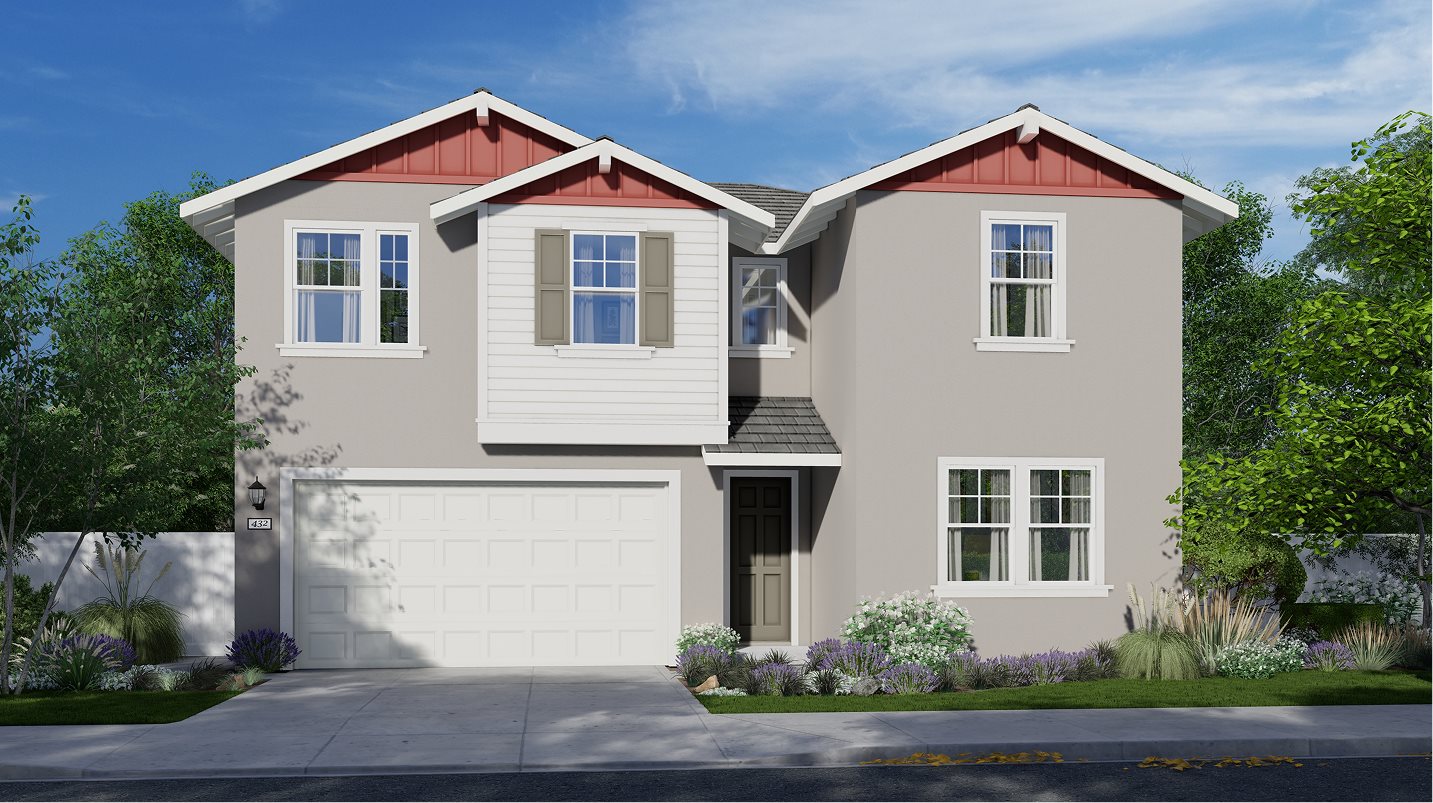 Exterior C – Farmhouse home