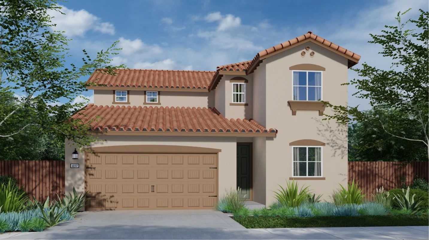 Residence 2185 Elevation A - Spanish