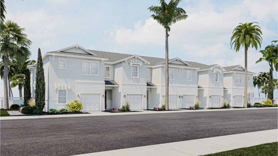 A coastal-inspired exterior