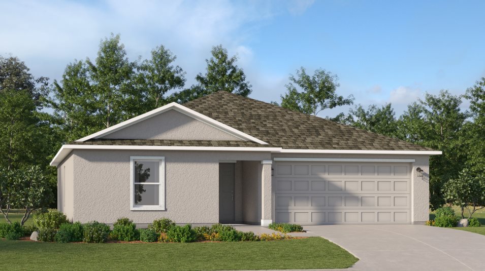 A contemporary exterior