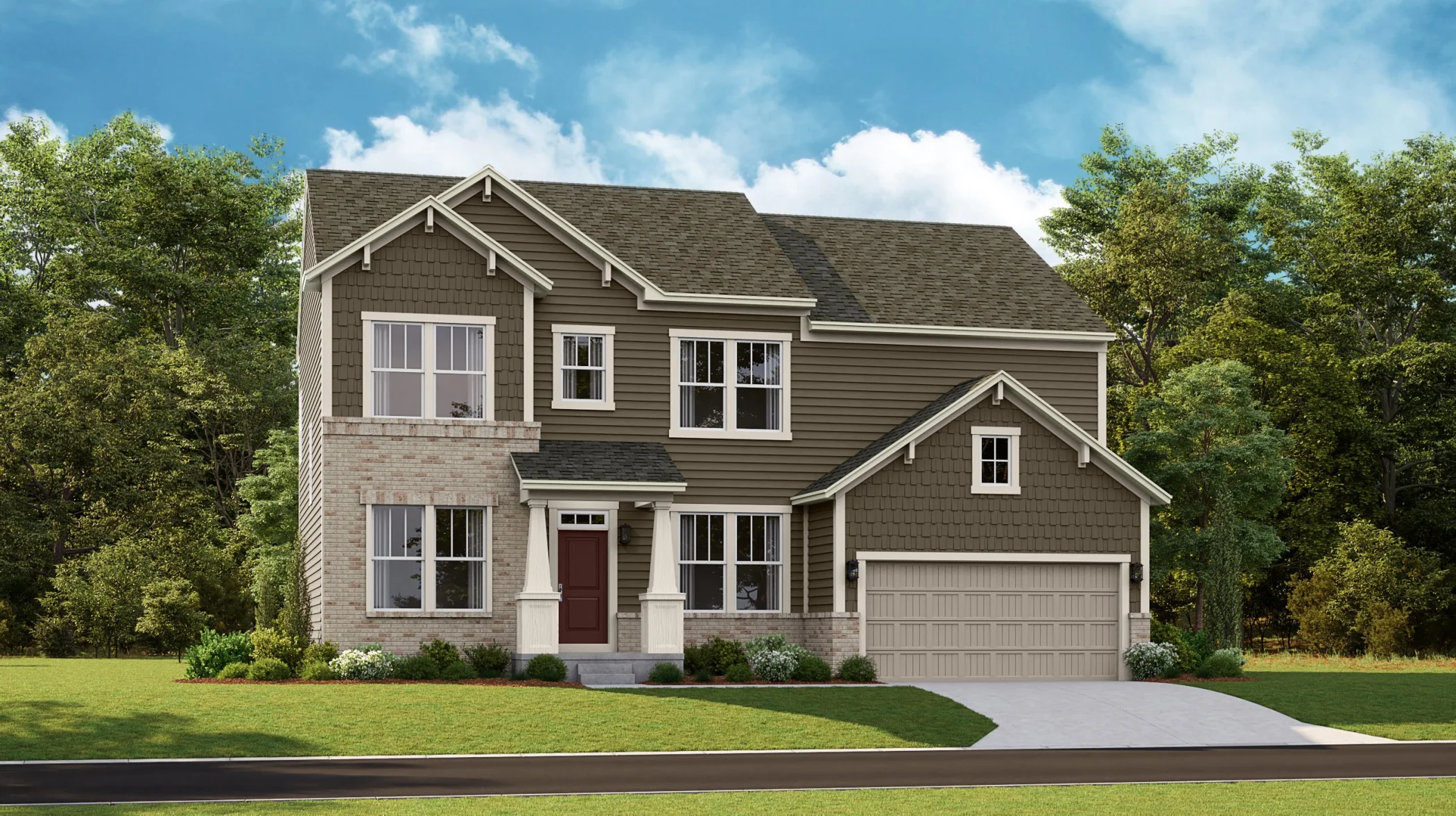 Executive Collection Stonehaven Columbia Craftsman Brick CFB