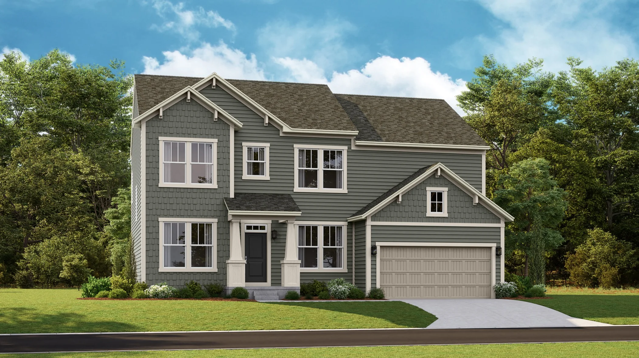 Executive Collection Stonehaven Columbia Craftsman Siding CFS