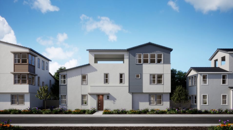 Abstract Traditional home image