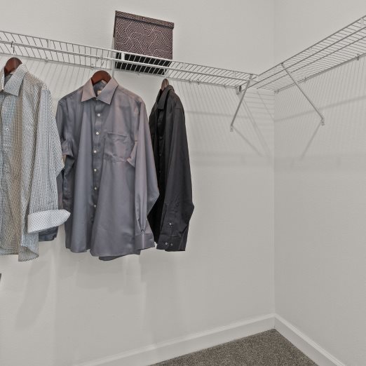 Riviera owner's suite walk-in closet