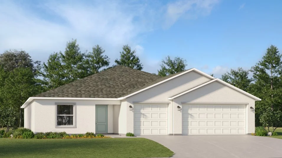 A ranch-inspired exterior 