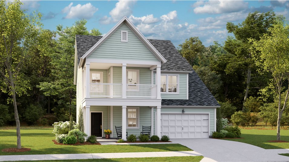 Waterside at Lakes of Cane Bay Arbor Collection Fulton Exterior Q6