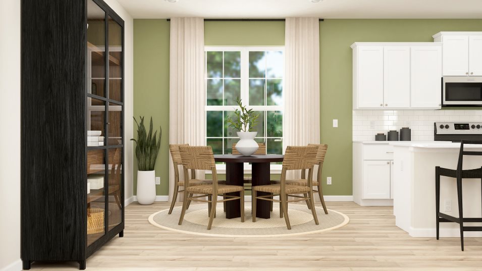 Hickory Breakfast Nook