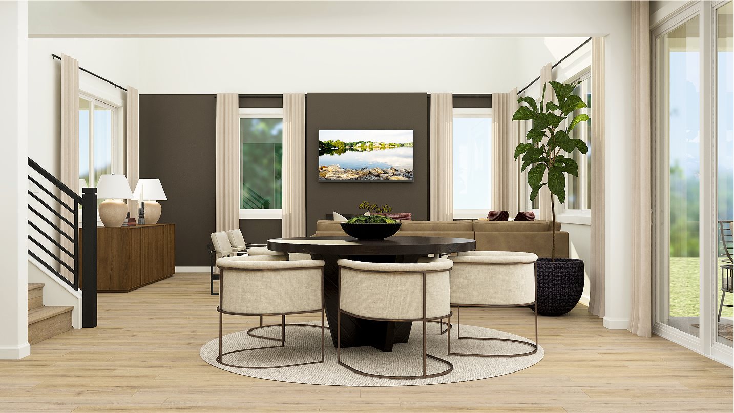 Blueberry dining room