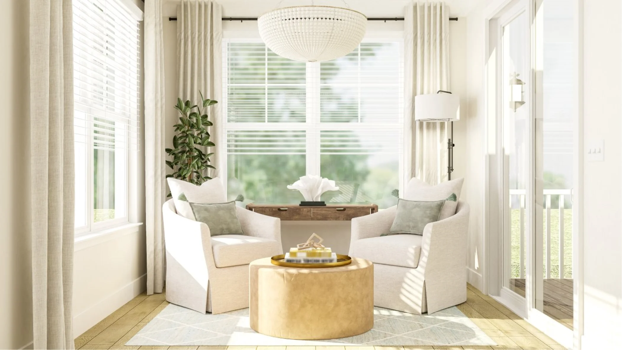Savannah optional morning room sitting area
