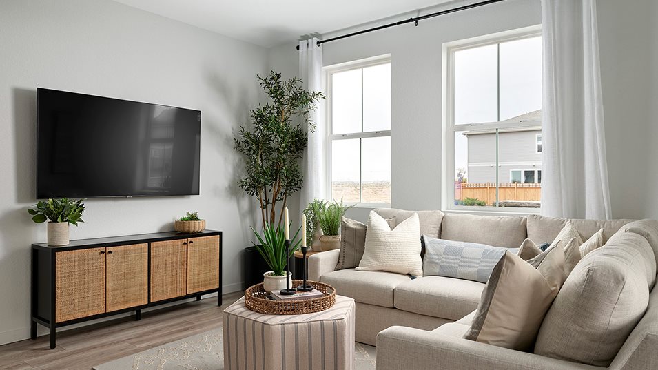 Plan 307 great room
