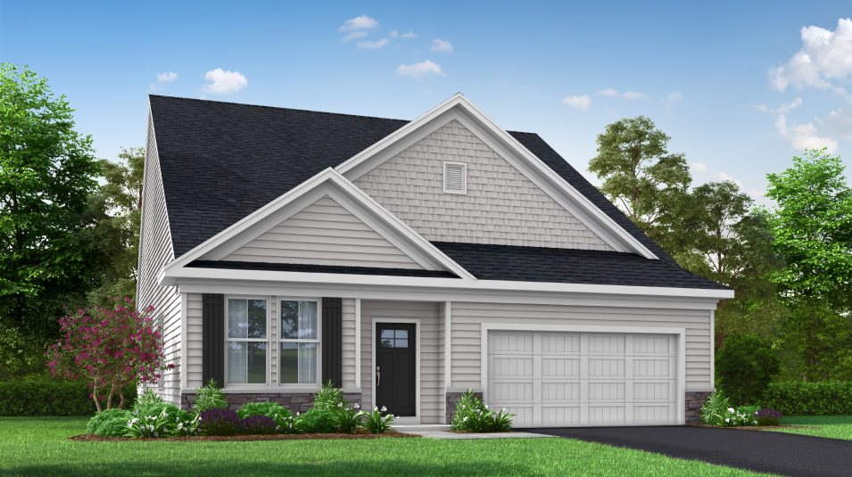 A craftsman-inspired exterior