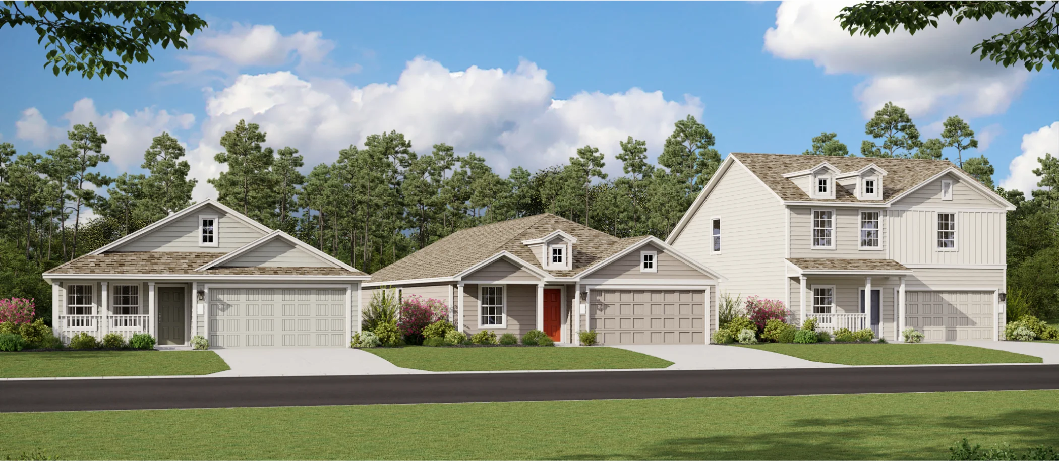 Pradera streetscape rendering