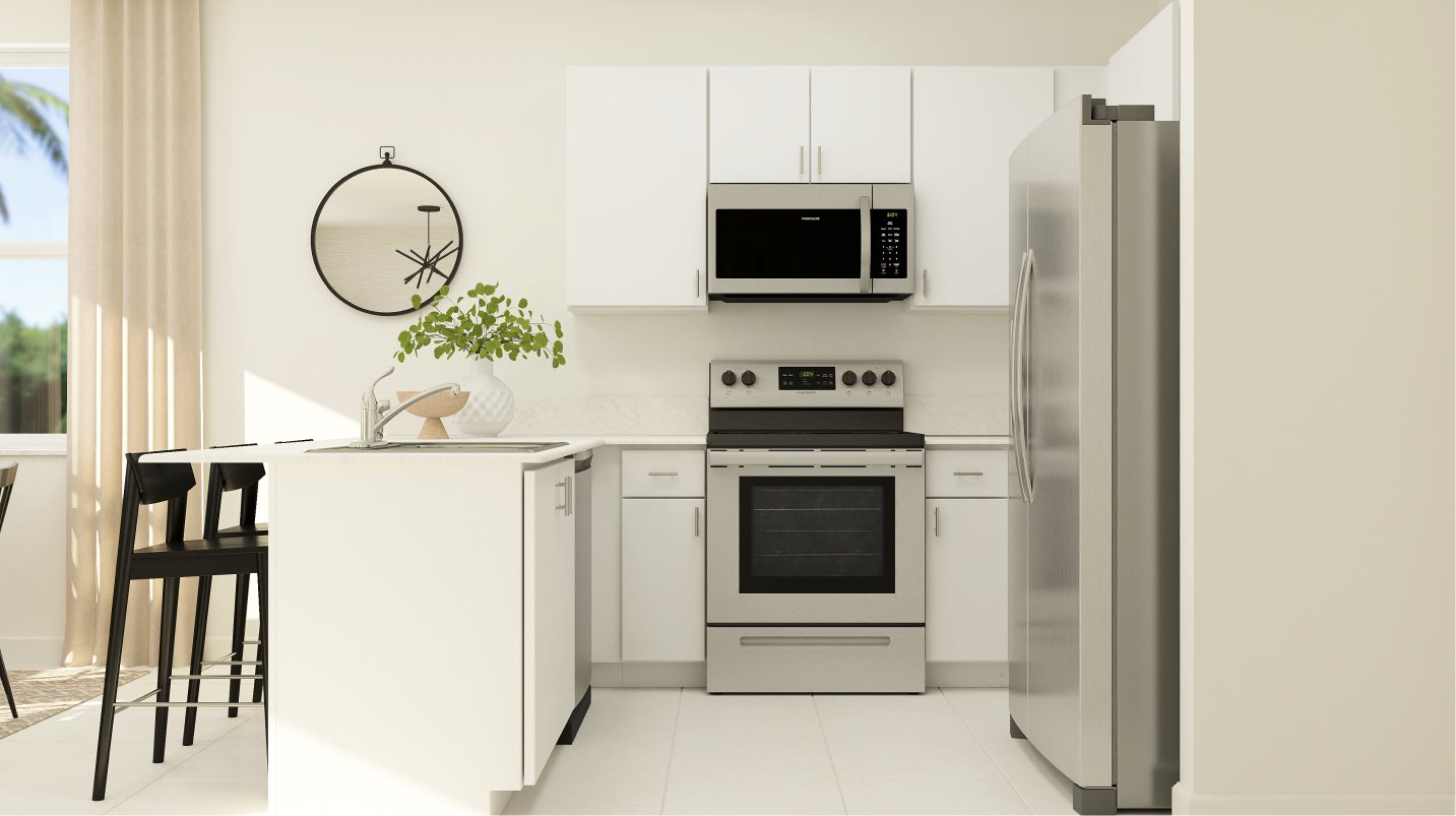 Kitchen EI features 
