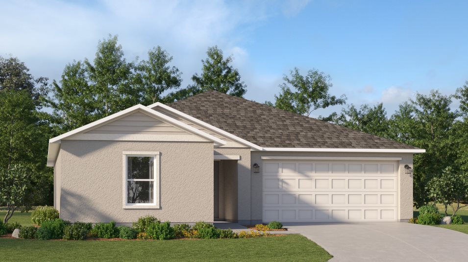 A ranch-inspired exterior 