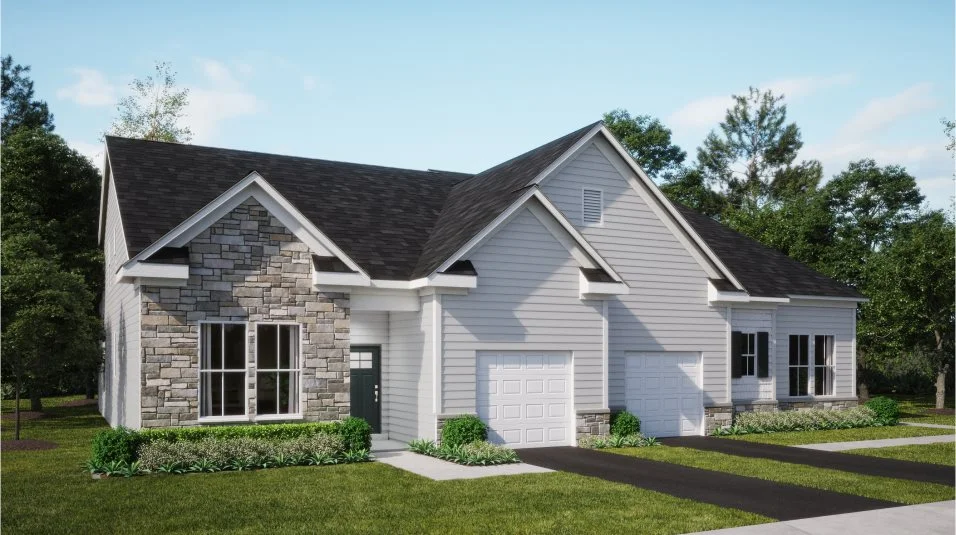A contemporary exterior