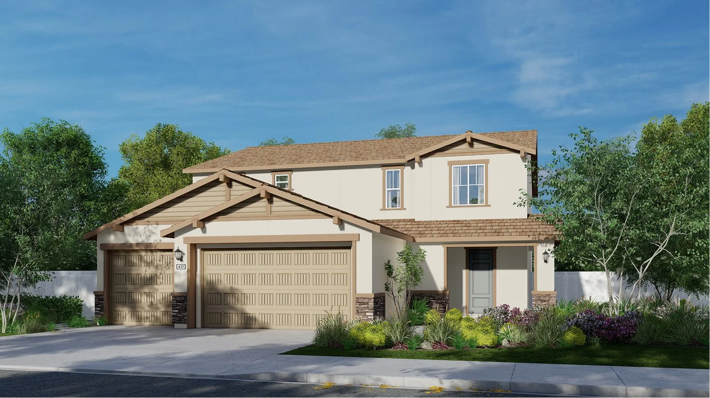 Exterior B – Craftsman home