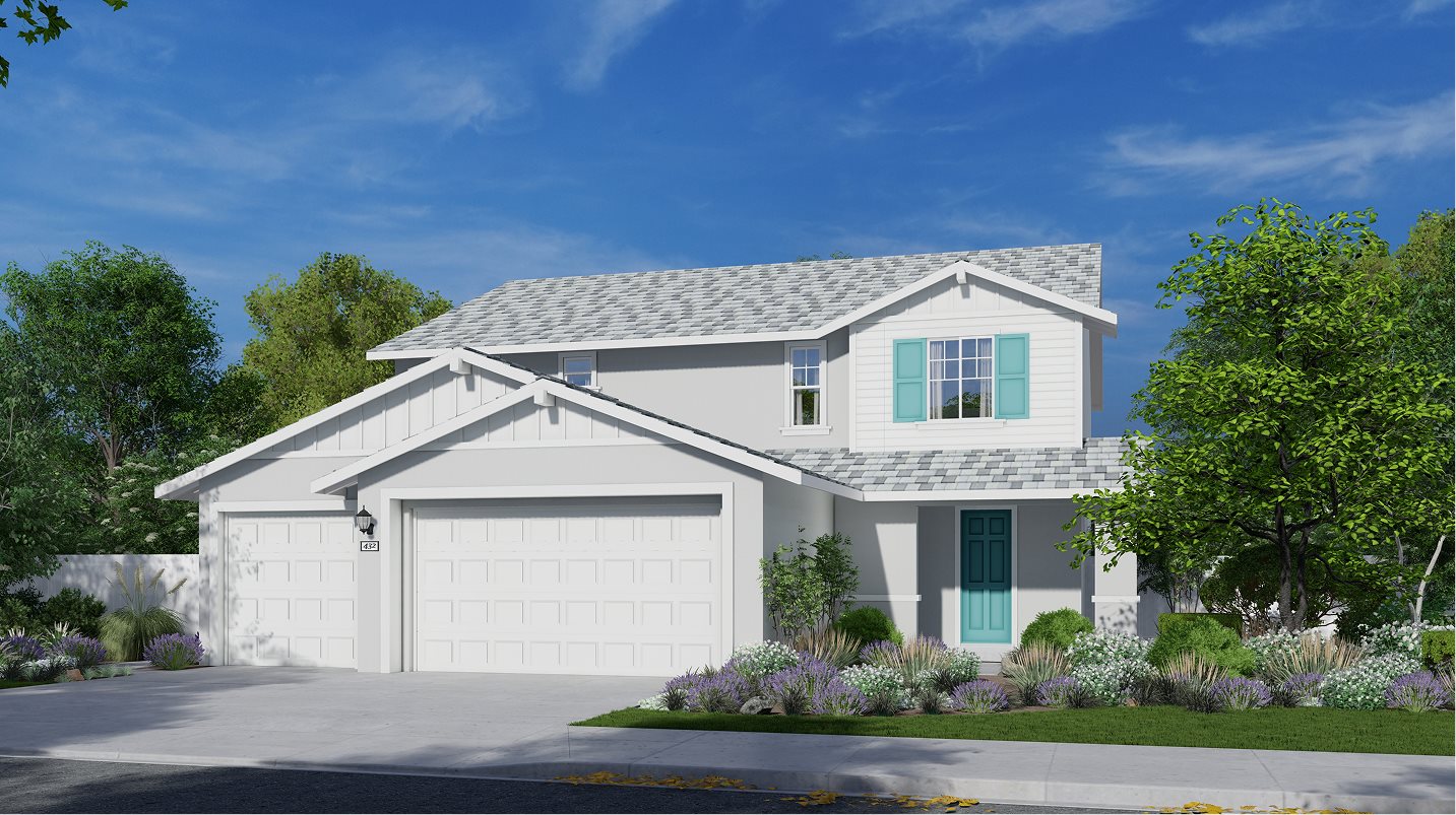 Exterior C – Farmhouse home