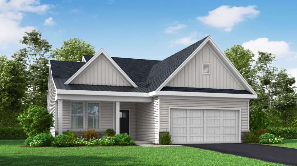 Solano farmhouse-inspired exterior 