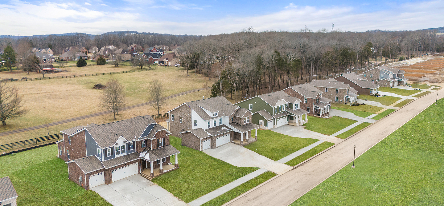 Knoll Creek Aerial Streetscape