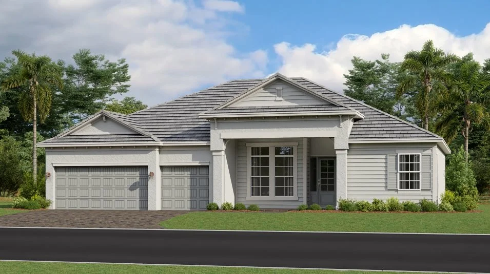A classic exterior with horizontal lap