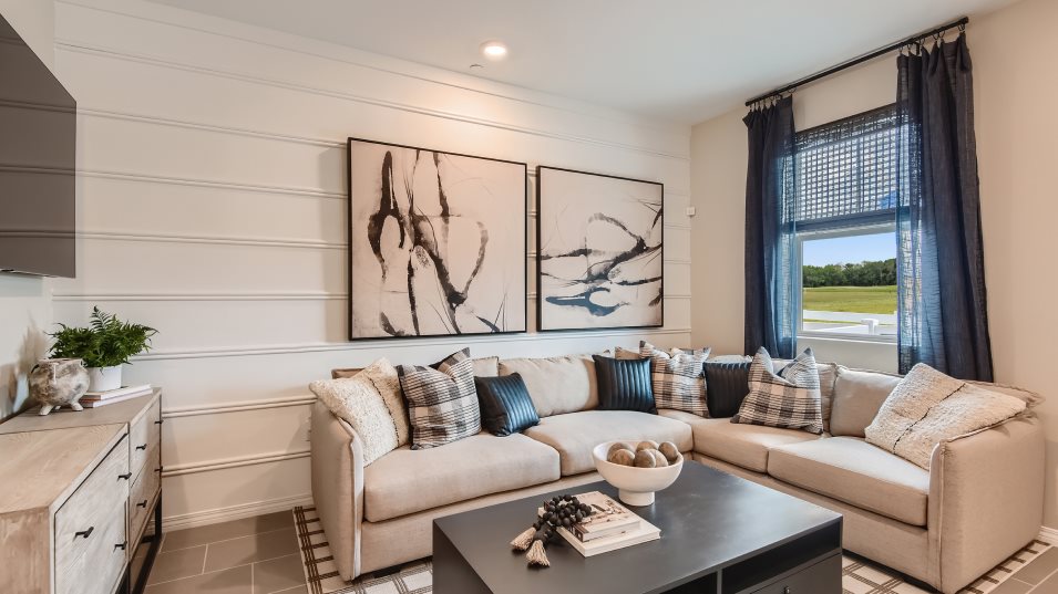 Furnished great room