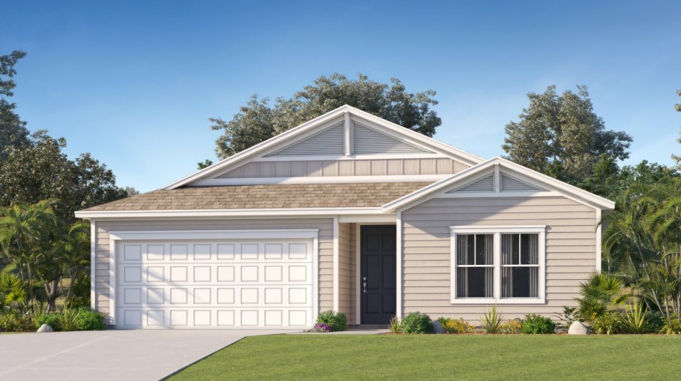 A ranch-inspired exterior