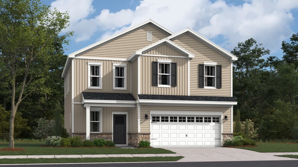 Fairfield Exterior Rendering Craftsman