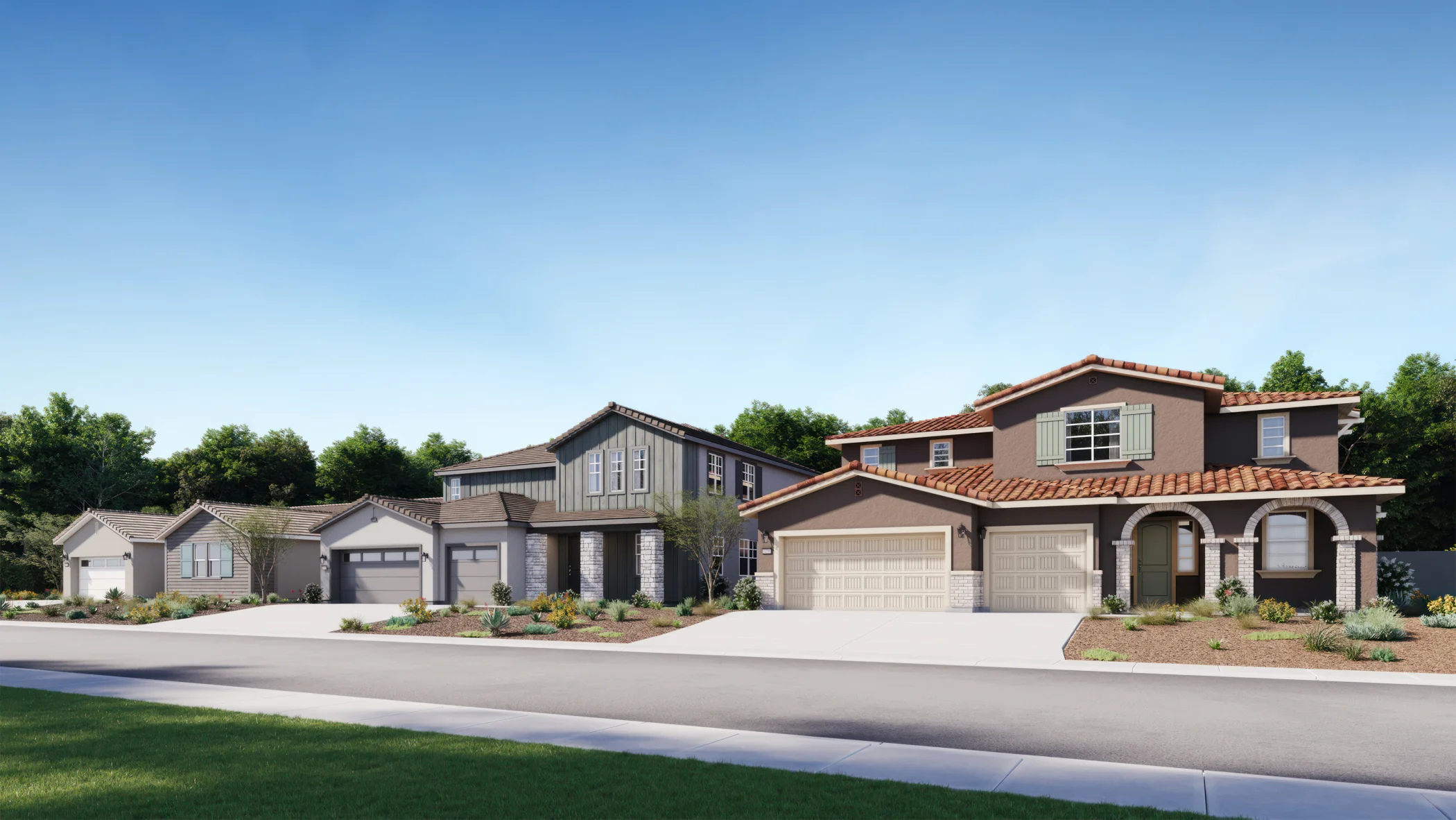 Quartz Trail Streetscape