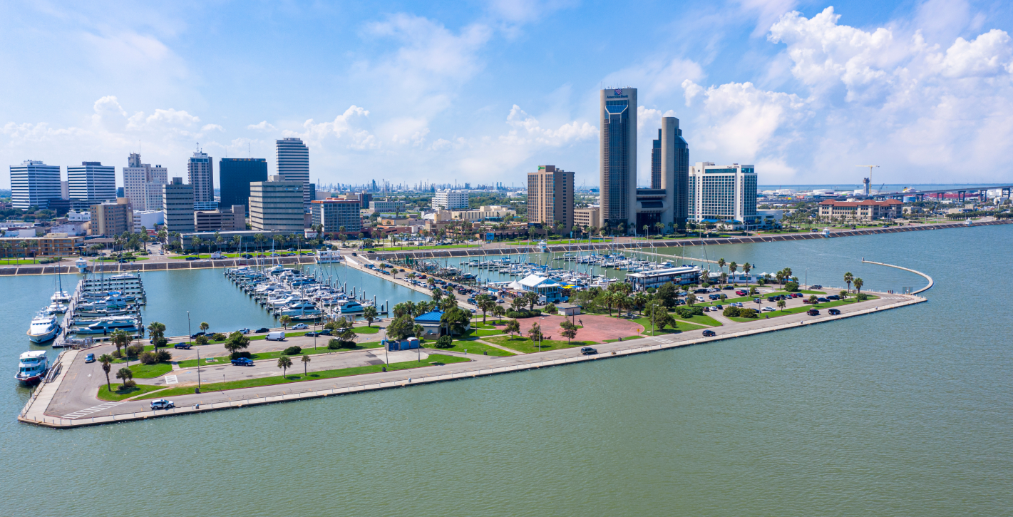 Corpus Christi City Aerial
