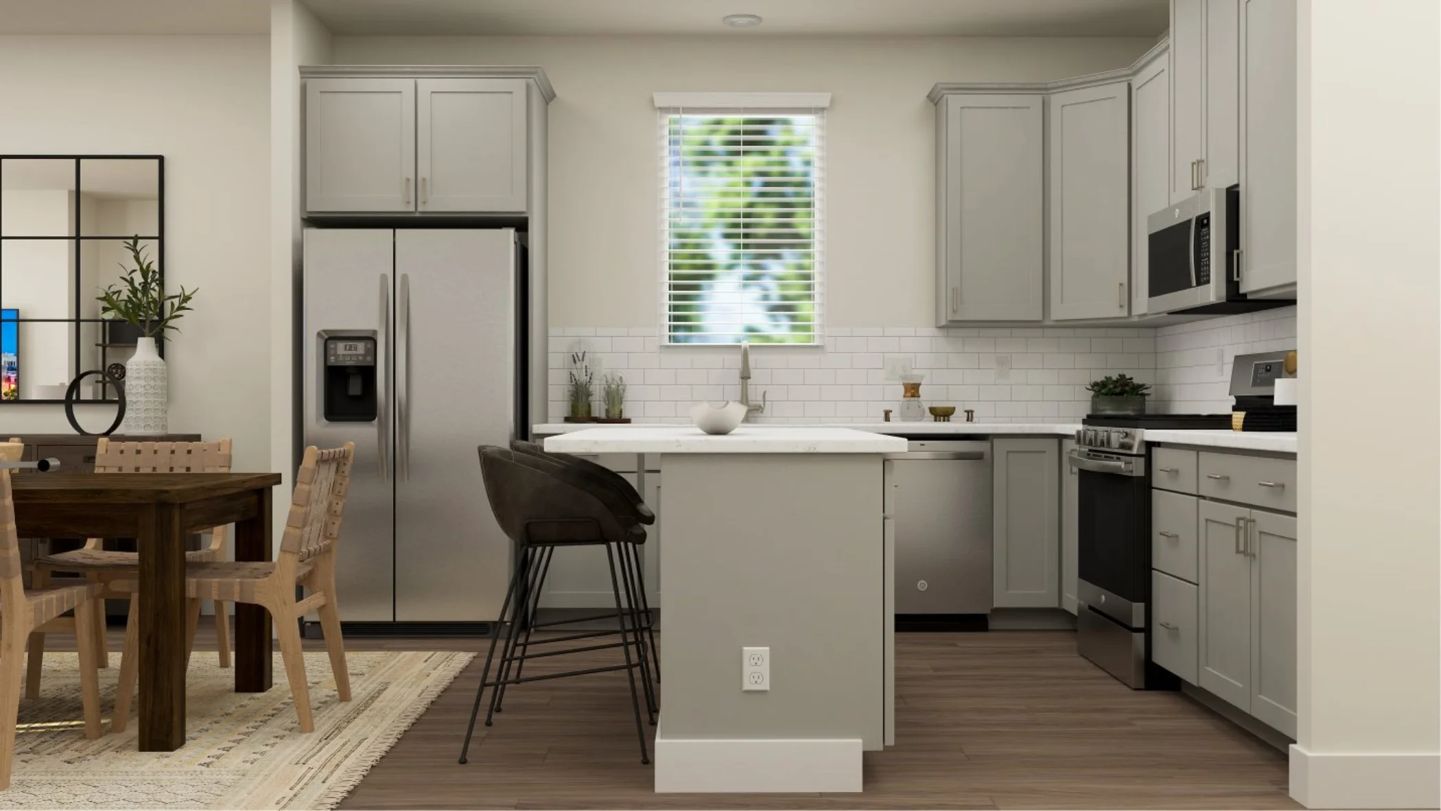 Mendocino plan kitchen