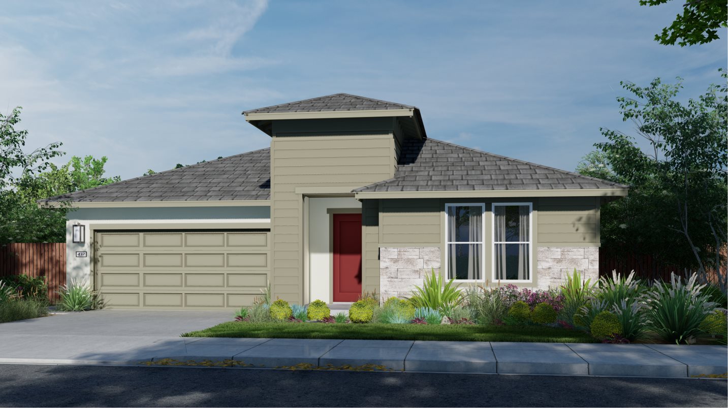 Residence 2423 Elevation B - Artisan Prairie