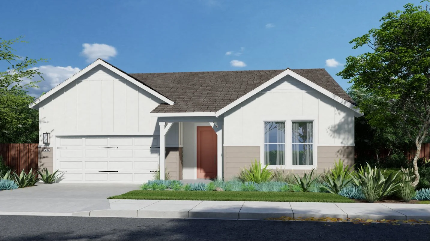 Residence 2423 Elevation A - Classic Farmhouse