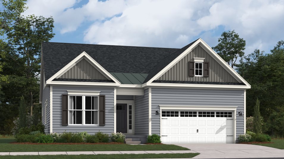 Canton Exterior Rendering Classic with Siding 