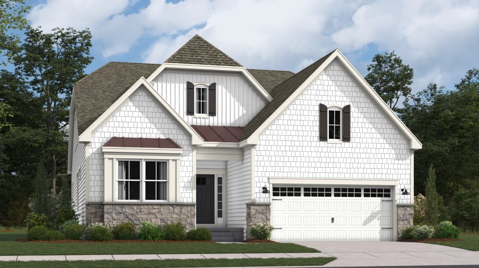 Canton Exterior Rendering Cottage